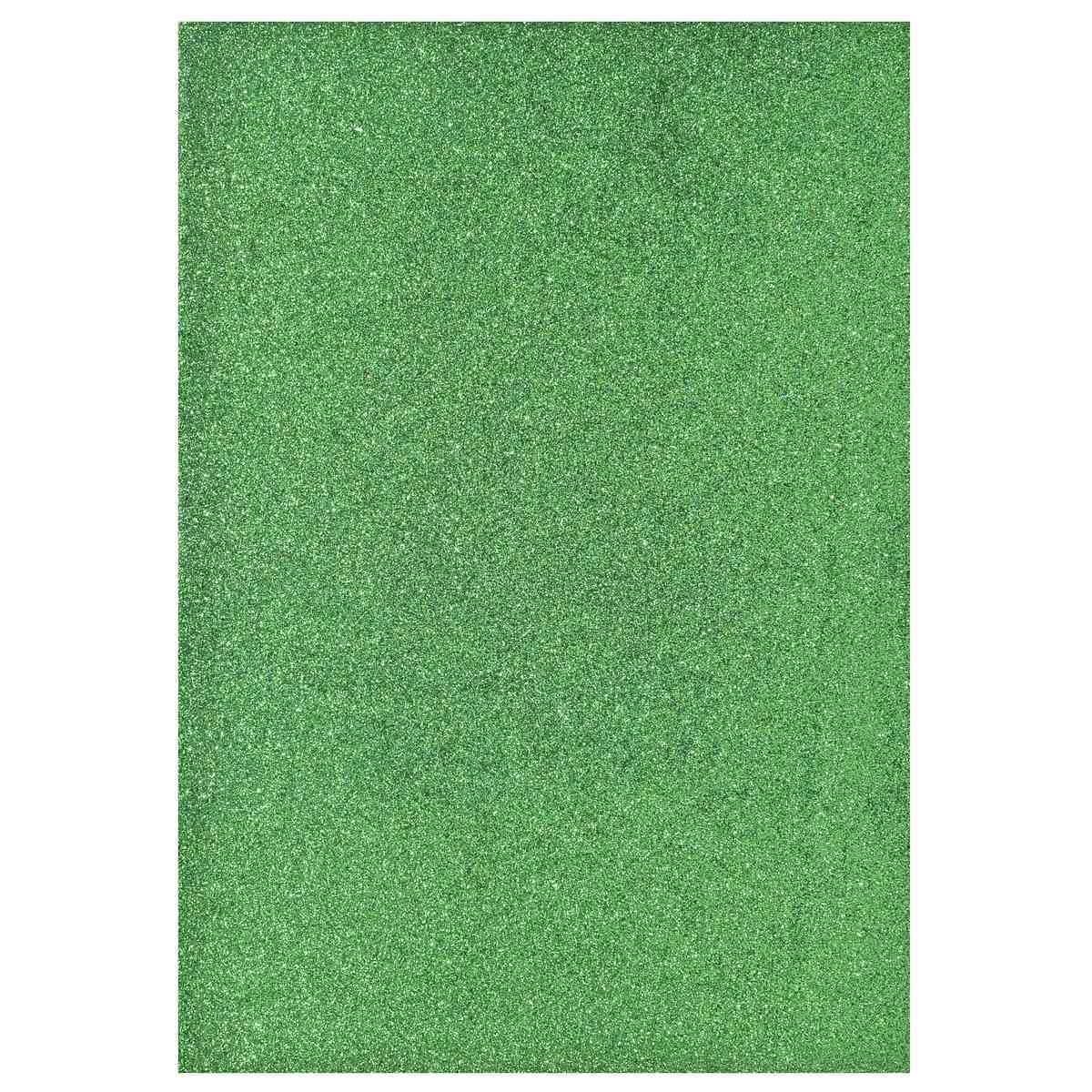 Gift To Love | A4 Glitter Foam Sheet With Sticker | Color : Light Green | Code : 26164LGN