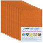 Gift To Love | A4 Glitter Foam Sheet With Sticker | Color : Orange | Code : 26164OE