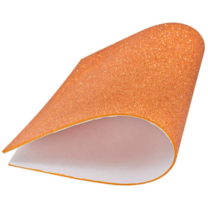 Gift To Love | A4 Glitter Foam Sheet With Sticker | Color : Orange | Code : 26164OE