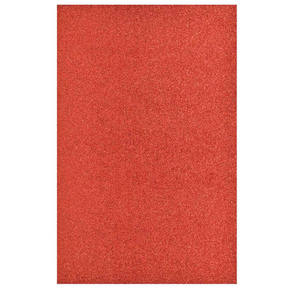 Gift To Love | A4 Glitter Foam Sheet With Sticker | Color : Red | Code : 26164RD