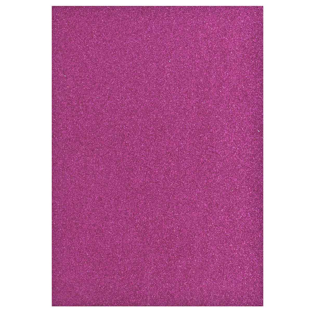 Gift To Love | A4 Glitter Foam Sheet With Sticker | Color : Rose Pink | Code : 26164RPK