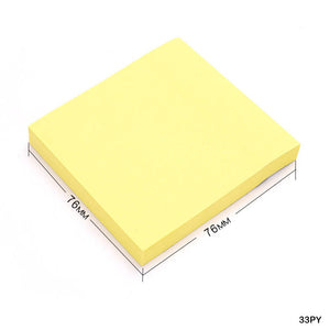Gift To Love | Sticky Notes Yellow Cc (33Py) | Code : 33PY
