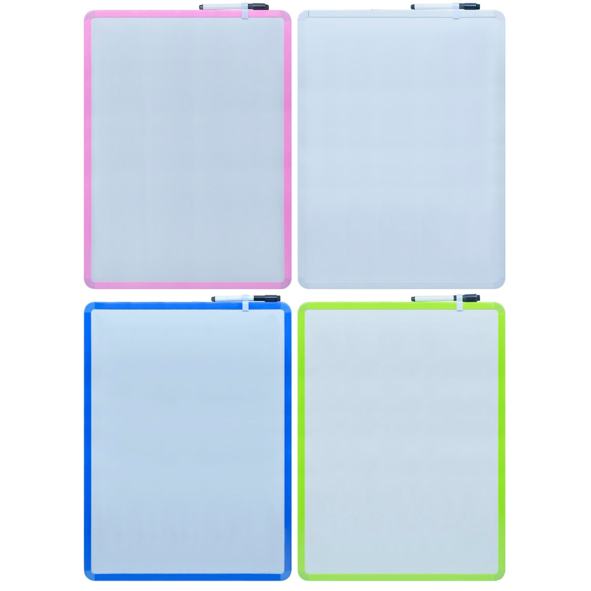 Gift To Love | White Board Double Side With Marker | Color : White | Size : 35x50 Cm | Pcs : Xl Big | Code : 35X50CMW