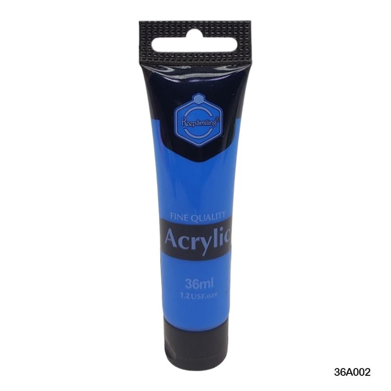 Gift To Love | Acrylic Paint Tube | Color : Blue | Size : 36 Ml | Code : 36A002