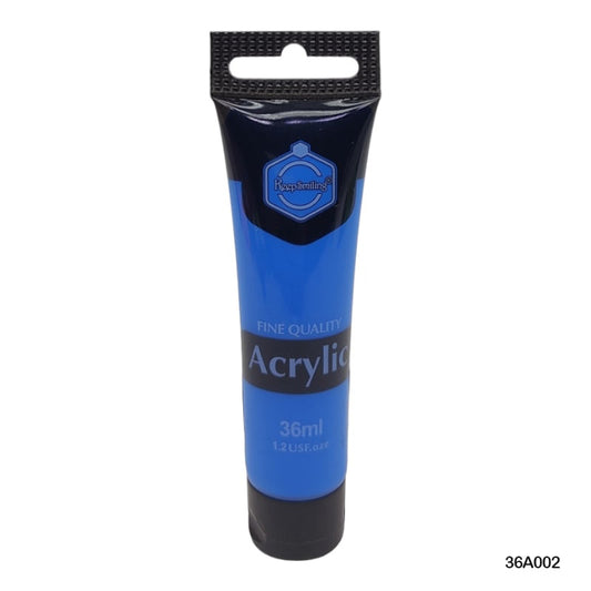 Gift To Love | Acrylic Paint Tube | Color : Blue | Size : 36 Ml | Code : 36A002