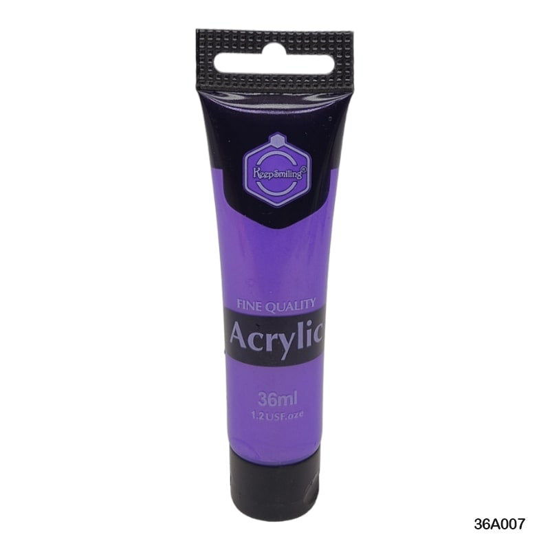 Gift To Love | Acrylic Paint Tube | Color : Lavender | Size : 36 Ml | Code : 36A007