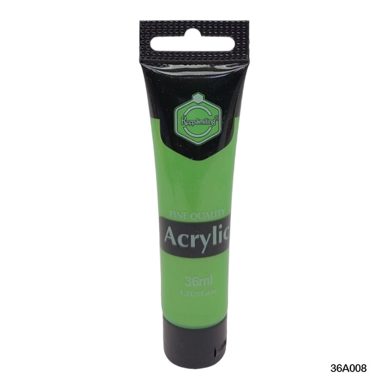 Gift To Love | Acrylic Paint Tube | Color : Pastel Green | Size : 36 Ml | Code : 36A008