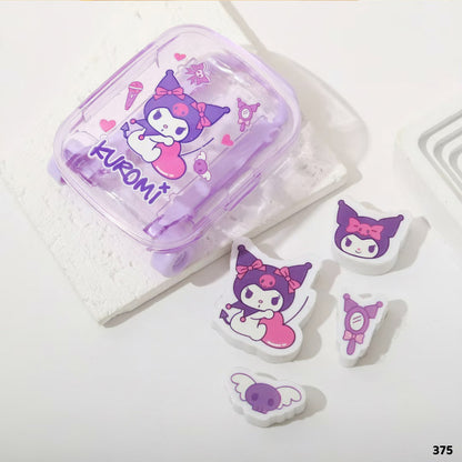 Gift To Love | Trolly Eraser Set Kuromi | Code : 375
