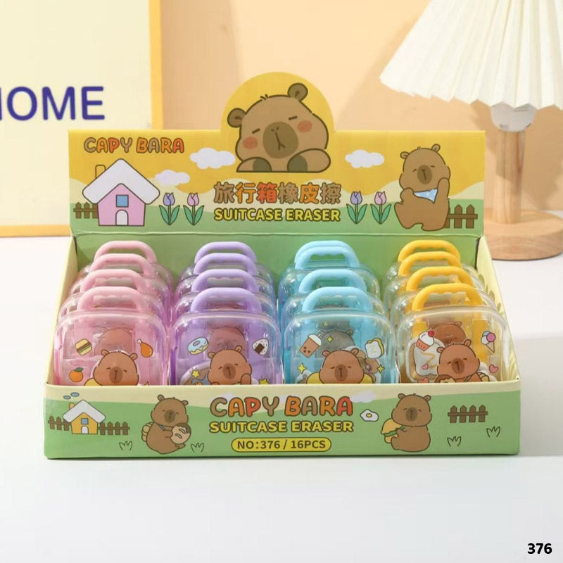 Gift To Love | Trolly Eraser Set Capybara | Code : 376