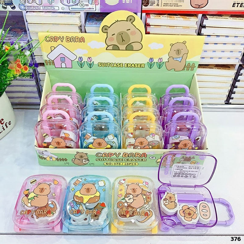 Gift To Love | Trolly Eraser Set Capybara | Code : 376