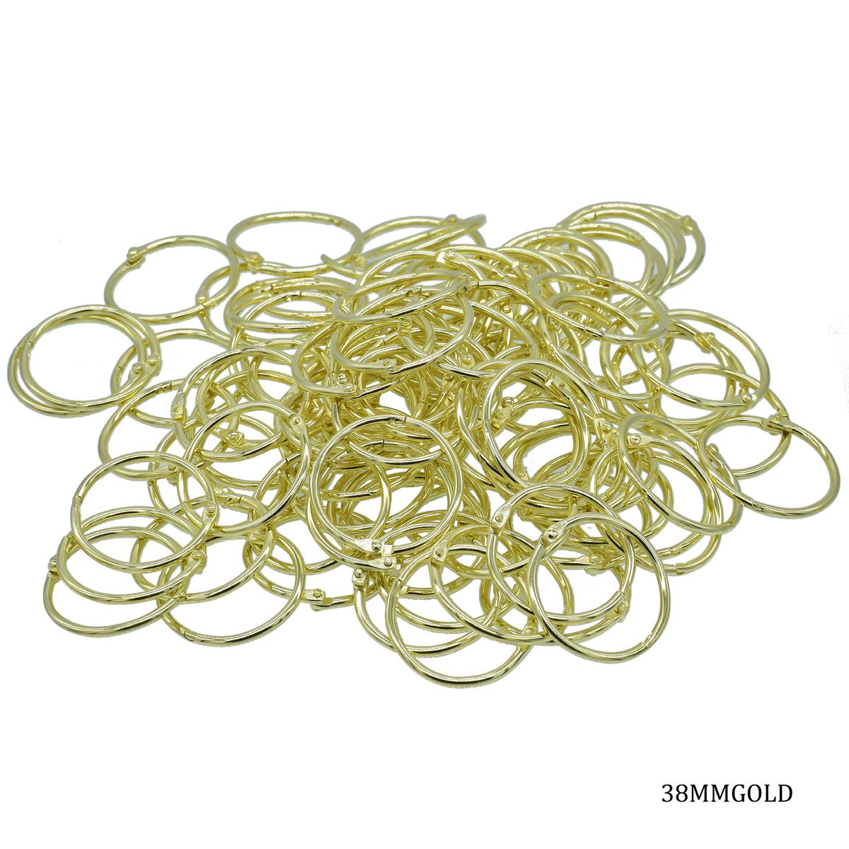 Gift To Love | Book Ring | Color : Golden | Size : 38 Mm | Pcs : 100 Pcs | Code : 38MMGOLD