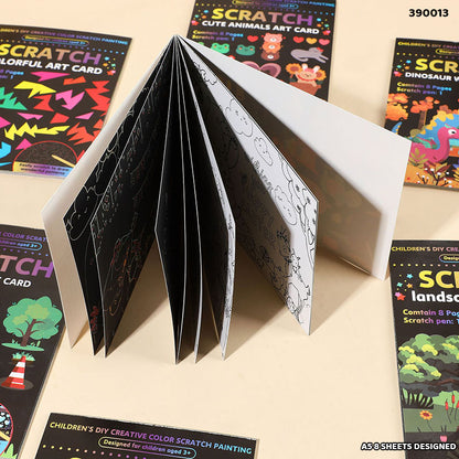 Gift To Love | Scratch Book A5 | Pcs : 8 Sheets | Code : 390013