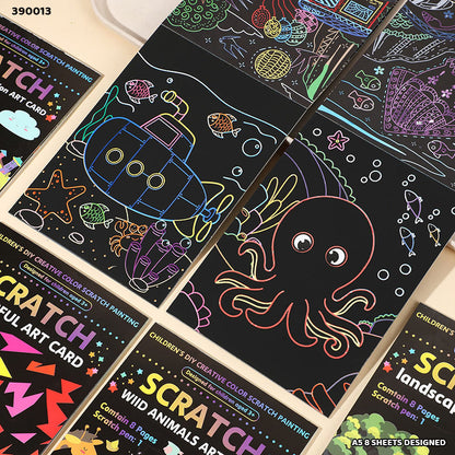 Gift To Love | Scratch Book A5 | Pcs : 8 Sheets | Code : 390013