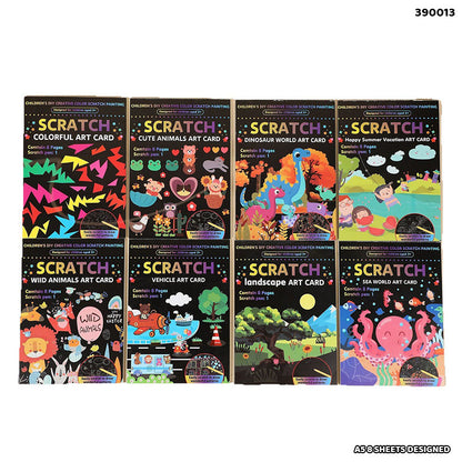 Gift To Love | Scratch Book A5 | Pcs : 8 Sheets | Code : 390013