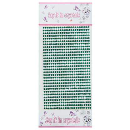 Gift To Love | Diamond Sticker | Color : Dark Green | Size : 3 Mm | Code : 3DSSMC-10