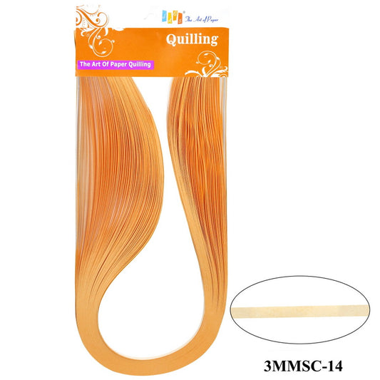 Gift To Love | Quilling Strip 3mm | Color : Skin | Size : 3 Mm | Code : 3MMSC-14