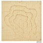 Gift To Love | Wooden Tea Coaster Square | Code : 3WTC00
