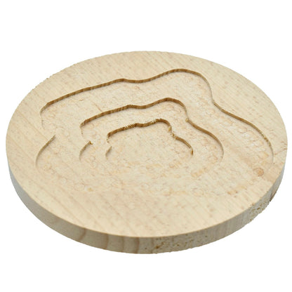 Gift To Love | Wooden Tea Coaster Round | Code : 3WTC04