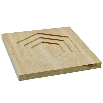 Gift To Love | Wooden Tea Coaster Square | Code : 3WTC10
