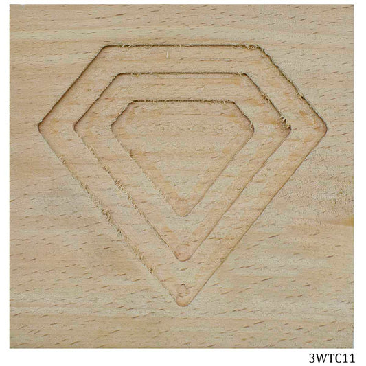 Gift To Love | Wooden Tea Coaster Square | Code : 3WTC11