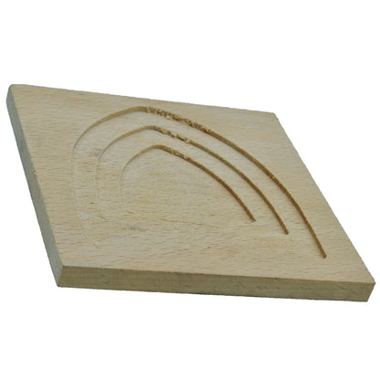Gift To Love | Wooden Tea Coaster Square | Code : 3WTC12