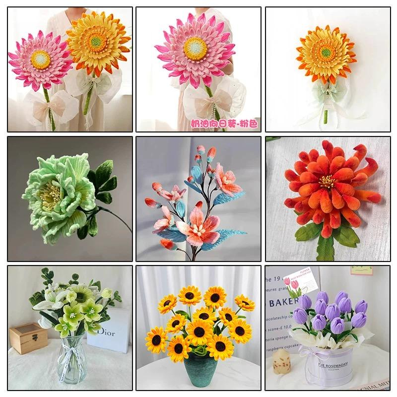 Gift To Love | Craft Pipe Cleaner Chenille Stem | Color : Light Pine Green | Size : 7 Mm X 30 Cm | Pcs : 100 Pcs | Code : MG3880_OLD