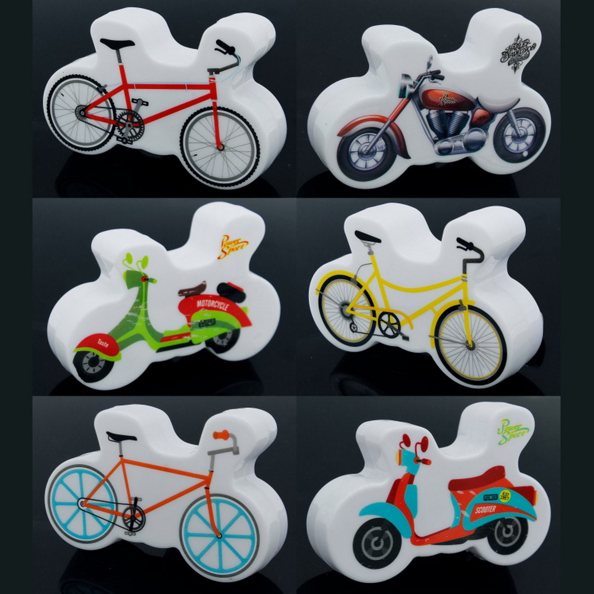 Gift To Love | Led Night Lamp Fancy Bike And Bicycle | Code : 417-042B