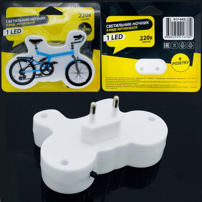 Gift To Love | Led Night Lamp Fancy Bike And Bicycle | Code : 417-042B