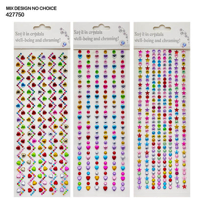 Gift To Love | Design Diamond Sticker | Size : Big | Code : 427750
