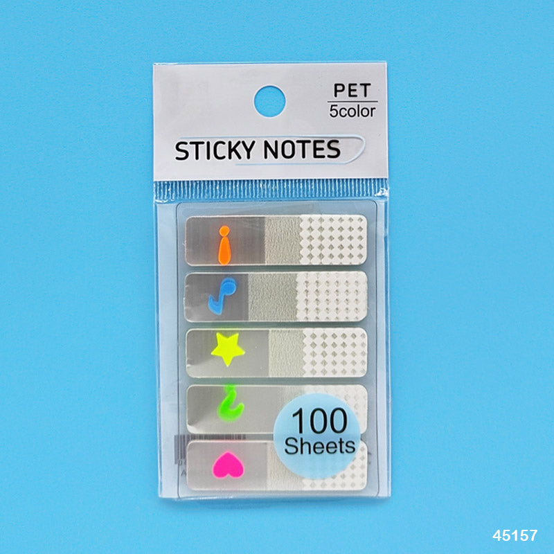 Gift To Love | Sticky Notes | Size : 12 X 45 Mm | Pcs : 5 Tp | Code : 45157