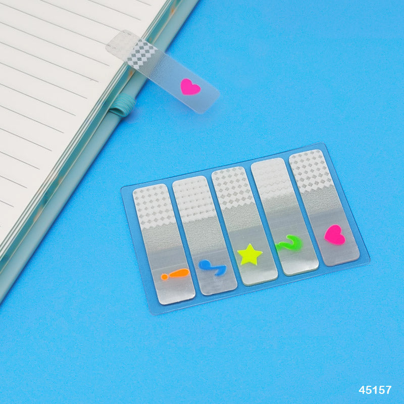 Gift To Love | Sticky Notes | Size : 12 X 45 Mm | Pcs : 5 Tp | Code : 45157