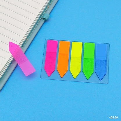Gift To Love | Sticky Notes Arrow | Color : Neon | Size : 12 X 45 Mm | Pcs : 5 Pcs | Code : 4515A