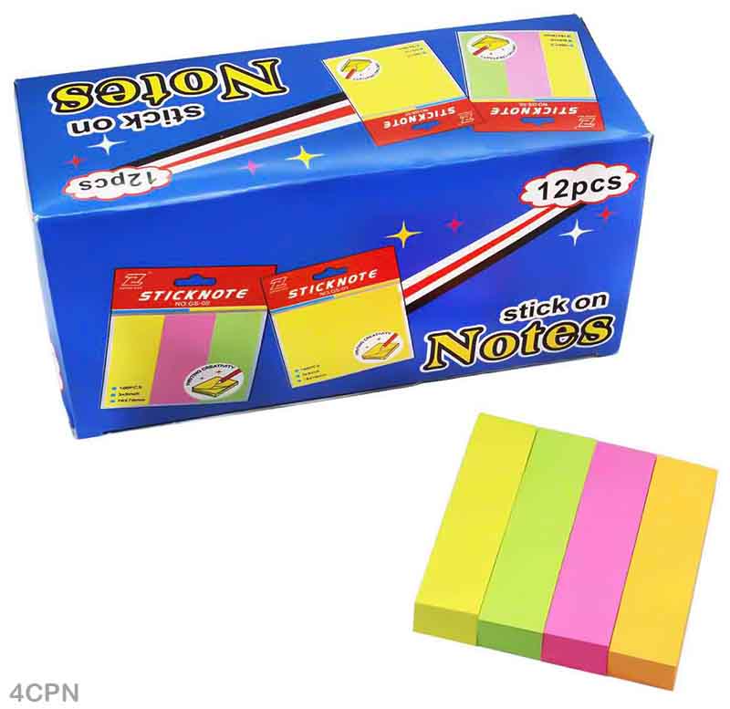 Gift To Love | 4Cut Sticky Note Neon (4Cpn) | Code : 4CPN