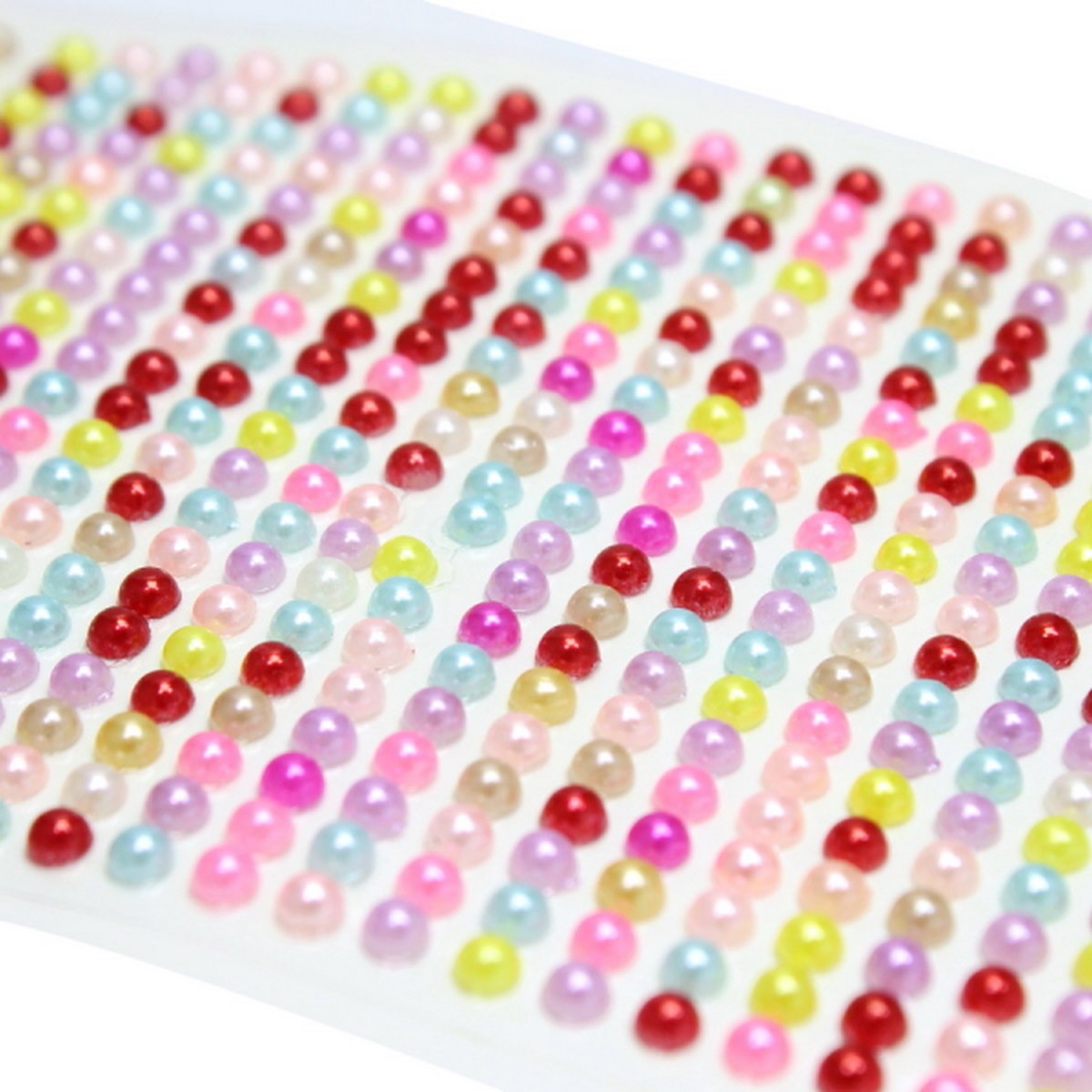 Gift To Love | Sticker Pearl | Color : Multi Colour | Pcs : 4 Pcs | Code : 4DSSPMC