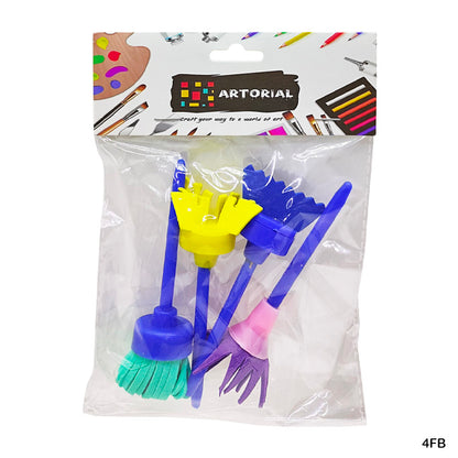 Gift To Love | Foam Brush | Pcs : 4 Pcs | Code : 4FB
