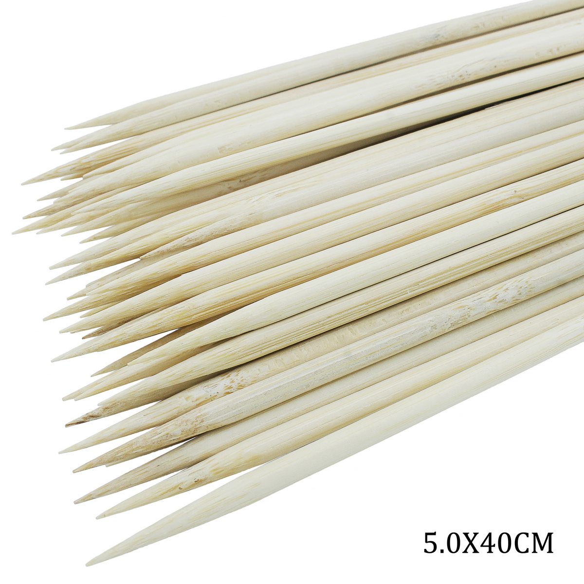 Gift To Love | Craft Stick Round Natural | Size : 40 Cm | Pcs : 47-50 Pcs | Code : 5.0X40CM