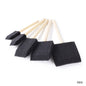 Gift To Love | Black Sponge Set Wooden Handle | Color : Black | Pcs : 5 Pc | Code : 5BS