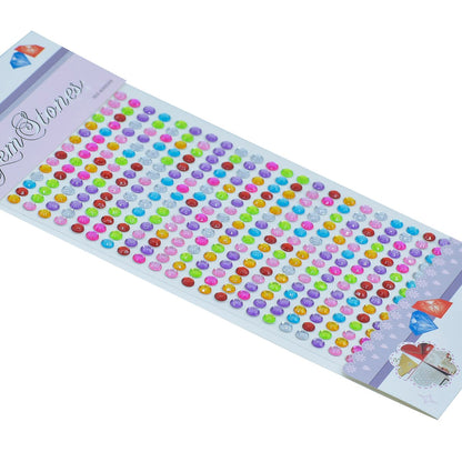 Gift To Love | Sticker Diamond | Color : Multi Colour | Size : 5 Mm | Code : 5DSSMC-M