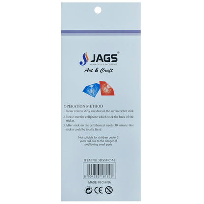 Gift To Love | Sticker Diamond | Color : Multi Colour | Size : 5 Mm | Code : 5DSSMC-M