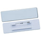 Gift To Love | Name Badges Metal With Pin Silver (7X2) | Code : 6011SR
