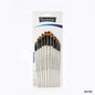 Gift To Love | Paint Brush White Handle | Pcs : 12 Pcs | Code : 6075Z