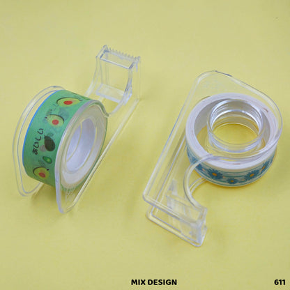 Gift To Love | Masking Tape With Cutter | Pcs : Set Of 12 Pcs | Code : 611