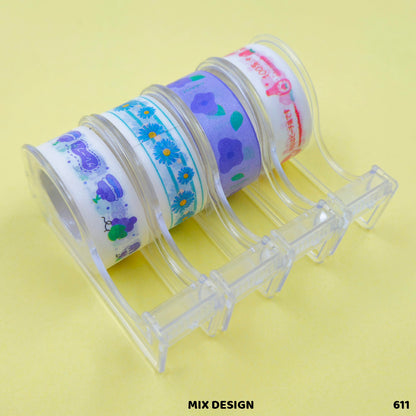 Gift To Love | Masking Tape With Cutter | Pcs : Set Of 12 Pcs | Code : 611