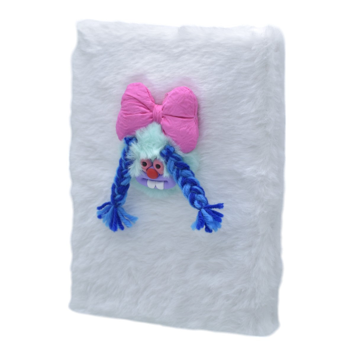 Gift To Love | Notebook Fancy Fur Cover With Soft Toys | Size : A5 | Code : 654-7