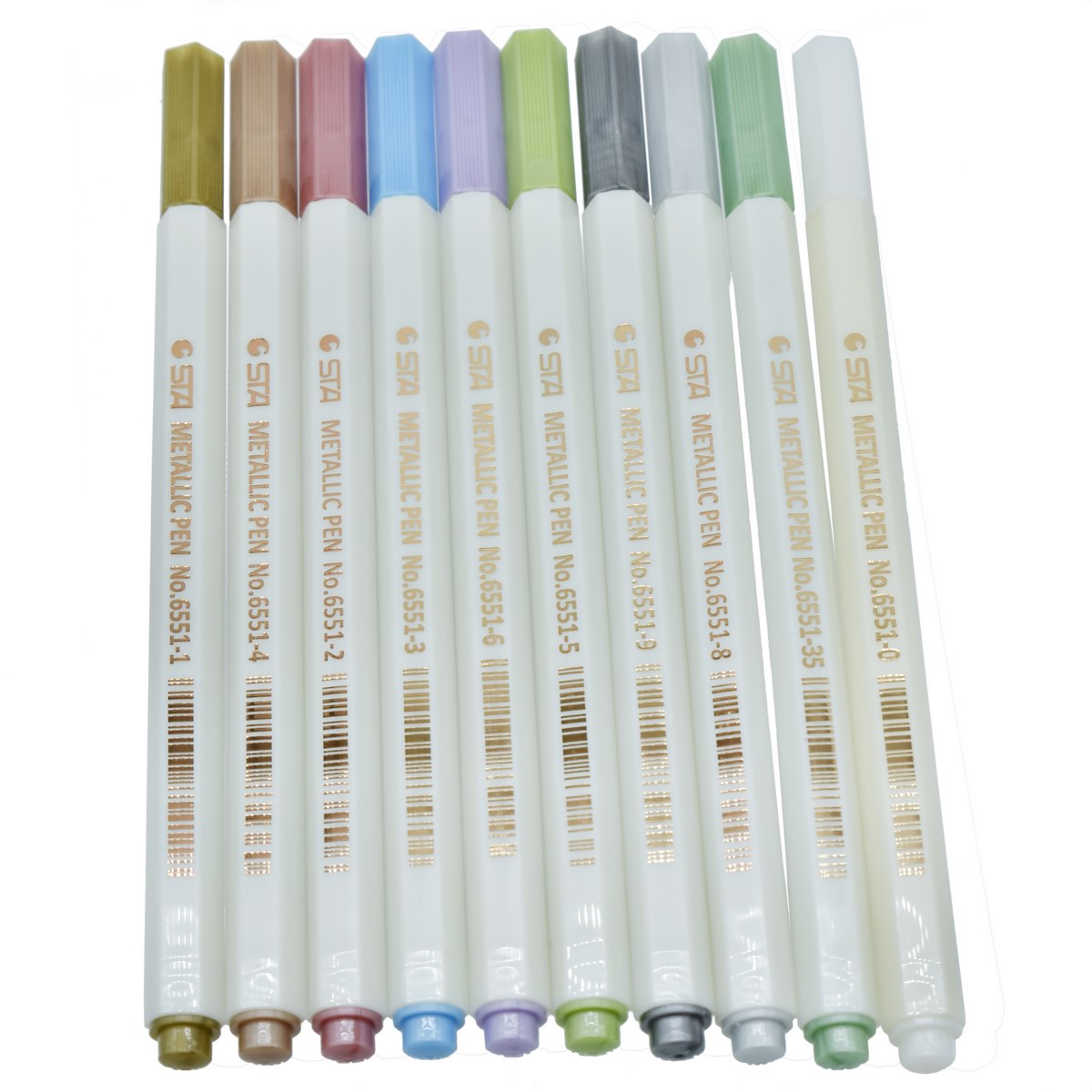 Gift To Love | Metallic Color Pen | Code : 6551-10P