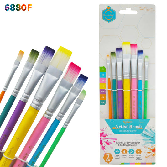 Gift To Love | Paint Brush Multi | Pcs : 7 Pcs | Code : 6880F