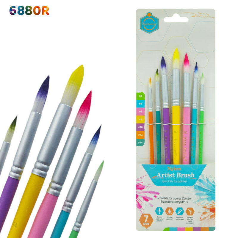 Gift To Love | Paint Brush Multi | Pcs : 7 Pcs | Code : 6880R