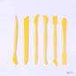 Gift To Love | Clay Tool | Color : Yellow Handle | Pcs : 6 Pc | Code : 6CTY