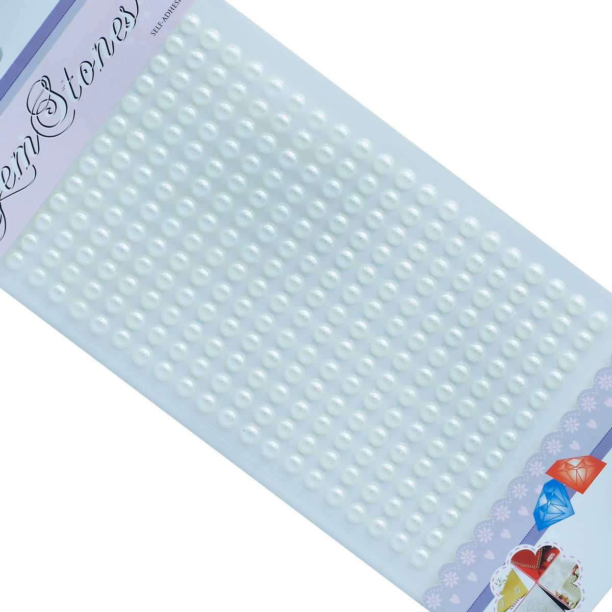 Gift To Love | Sticker Pearl | Size : 6 Mm | Code : 6DSSP