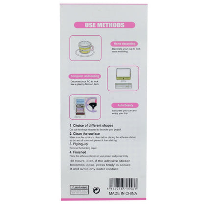 Gift To Love | Sticker Pearl Silver Twinkle Jewel Seal | Pcs : 6 Pcs | Code : 6DSSSR